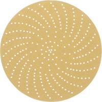 Hookit Clean Sanding Disc, 6" Dia., P120 Grit, Aluminum Oxide, C-Weight Haskins Industrial Inc.