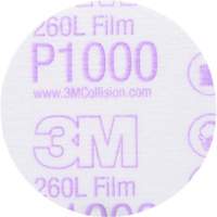 Gold Hookit Disc, 3" Dia., P1000 Grit, Aluminum Oxide, C-Weight Haskins Industrial Inc.