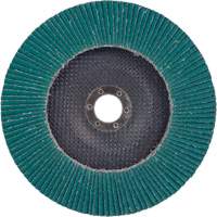Flap Disc 577F, 7" x 5/8"-11, Type 27, 36 Grit, Zirconia Alumina Haskins Industrial Inc.