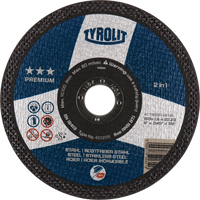 Premium 2 In 1 Thincut Cut-Off Wheel, 7" x 1/16", 7/8" Arbor, Type 1, Aluminum Oxide, 8600 RPM Haskins Industrial Inc.