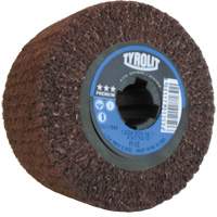 Pro-Line Surface Conditioning Drum, 4" Dia. x 2" W, 3/4" Arbor, Fine Grit, Aluminum Oxide Haskins Industrial Inc.
