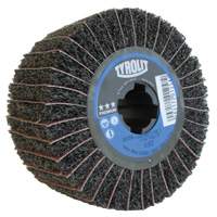 Pro-Line Surface Conditioning Drum, 4" Dia. x 2" W, 3/4" Arbor, 80 Grit, Aluminum Oxide Haskins Industrial Inc.
