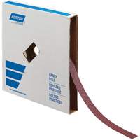 Rouleau de toile abrasive pour m&eacute;tal, Oxyde d'aluminium, 1" la x 150' lo, Grain 60 Haskins Industrial Inc.