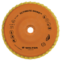 Ultimate Shine Flap Disc, 4-1/2" x 5/8"-11, Type 27, Very Fine Grit, Zirconium Haskins Industrial Inc.