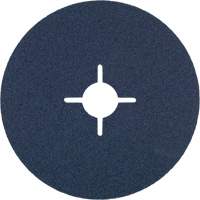 Disque de ponçage en fibre de r&eacute;sine, Zirconium, 36, 5" Dia x 7/8" Arbre Haskins Industrial Inc.