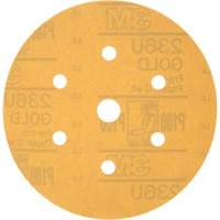 Disque de ponçage antipoussi&egrave;re Hookit, dia 6", Grain P180, Oxyde d'aluminium, Poids C Haskins Industrial Inc.