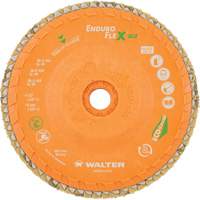Enduro-Flex Alu Spin-On Flap Disc, 4-1/2" x 5/8"-11, Type 27, 40 Grit, Zirconia Alumina Haskins Industrial Inc.