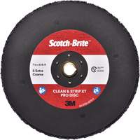 Scotch-Brite Clean & Strip XT Pro Disc, 7" Dia., Extra Coarse Grit, Silicon Carbide Haskins Industrial Inc.
