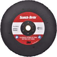 Scotch-Brite Clean & Strip XT Pro Extra Cut Disc, 7" Dia., Extra Coarse Grit, Aluminum Oxide Haskins Industrial Inc.