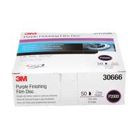 Hookit Finishing Film Disc, 6" Dia., P2000 Grit, Aluminum Oxide, Film Haskins Industrial Inc.