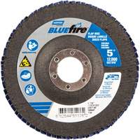 Disque &agrave; lamelles Bluefire, 5" x 7/8", Type 29, Grain 40, Alumine de zirconium Haskins Industrial Inc.