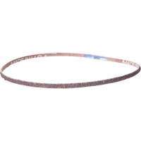 Courroie en toile pour ponceuse Metalite, 3/8" la x 13" lo, Oxyde d'aluminium, Grain Cors&eacute;/P80 Haskins Industrial Inc.