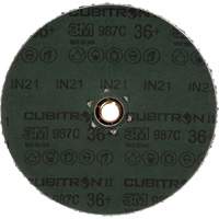 Cubitron II 987C Fibre Disc, Ceramic, 36+, 4-1/2" Dia Haskins Industrial Inc.