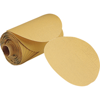 236U Stikit Paper Disc Roll, 5" Dia., P100 Grit, Aluminum Oxide Haskins Industrial Inc.