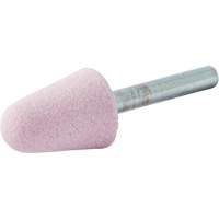 Meule mont&eacute;e vitrifi&eacute;e, A5, Oxyde d'aluminium, 3/4" dia., 1-1/8" lo, 80 Grain Haskins Industrial Inc.