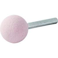 Meule mont&eacute;e vitrifi&eacute;e, A25, Oxyde d'aluminium, 1" dia., 1" lo, 80 Grain Haskins Industrial Inc.