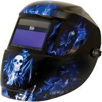 Masque de soudage Carrera ArcOne, 3" lo x 4" la Champ de vision, Teinte 9 - 13, Bleu Haskins Industrial Inc.