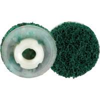 Disque de conditionnement pr&eacute;cis de surface Roloc Scotch-Brite PN-DS, 3/4" dia., Grain Fin, C&eacute;ramique Haskins Industrial Inc.