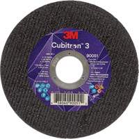 Cubitron 3 Cut-Off Wheel, 4-1/2" x 0.04", 7/8" Arbor, Type T1, Ceramic, 13300 RPM Haskins Industrial Inc.