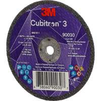 Cubitron 3 Cut-Off Wheel, 3" x 0.035", 1/4" Arbor, Type T1, Ceramic, 21000 RPM Haskins Industrial Inc.