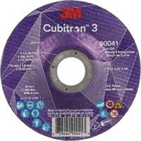 Cubitron 3 Cut-Off Wheel, 4-1/2" x 0.045", 7/8" Arbor, Type T27, Ceramic, 13300 RPM Haskins Industrial Inc.