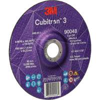 Cubitron 3 Cut-Off Wheel, 6" x 0.045", 7/8" Arbor, Type T27, Ceramic, 10200 RPM Haskins Industrial Inc.