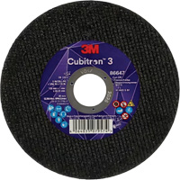 Cubitron 3 Cutting Disc, 5" x 9/32", 3/8" Arbor, Type 41 Haskins Industrial Inc.