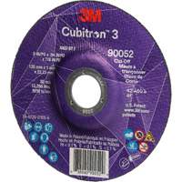 Cubitron 3 Cut-Off Wheel, 5" x 0.04", 7/8" Arbor, Type 27, Ceramic, 60 RPM Haskins Industrial Inc.