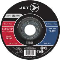 Meule Power-Xtreme ZA24S, 4-1/2" x 1/4", Arbre 7/8", Type 27 Haskins Industrial Inc.