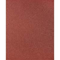 Feuille de papier abrasif grossier pour le m&eacute;tal R243 AO, 9" x 11", Grain 80, Oxyde d'aluminium Haskins Industrial Inc.