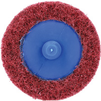 Disque de pr&eacute;paration de surface non tiss&eacute; &agrave; rechange rapide Bear-Tex Vortex, 2" dia., Grain Moyen, Oxyde d'aluminium Haskins Industrial Inc.