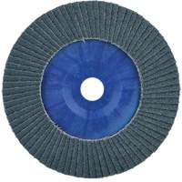 Disque &agrave; lamelles &agrave; garnissage rapide BueFire, 7" x 7/8", Type 27, Grain 40, Alumine de zirconium Haskins Industrial Inc.