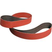 Courroie abrasive Cubitron II 984F, 3-1/2" la x 15-1/2" lo, C&eacute;ramique, Grain 60+ Haskins Industrial Inc.