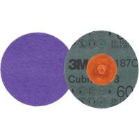 Cubitron 3 Roloc Fibre Disc, 2" Dia., 60+ Grit, Ceramic Haskins Industrial Inc.