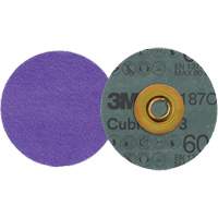 Disque en fibre Roloc Cubitron 3, 3" dia., Grain 60+, C&eacute;ramique Haskins Industrial Inc.