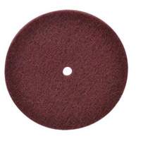 Disque non tiss&eacute; tr&egrave;s r&eacute;sistant Bear-Tex, 6" dia., Grain Tr&egrave;s fin, Oxyde d'aluminium Haskins Industrial Inc.