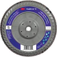 Disque &agrave; lamelles conique 1169F Cubitron 3 &agrave; changement rapide, 7" x 5/8"-11, Type T29, Grain 40+, C&eacute;ramique Haskins Industrial Inc.