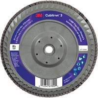 Disque &agrave; lamelles plate 1169F Cubitron 3 &agrave; changement rapide, 6" x 5/8"-11, Type T27, Grain 80+, C&eacute;ramique Haskins Industrial Inc.