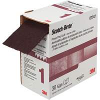 Pr&eacute;paration de la couche d'appr&ecirc;t VFN Scotch-Brite, 4-3/4" x 180", Oxyde d'aluminium Haskins Industrial Inc.