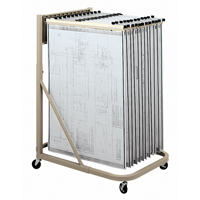 Classeurs mobiles industriels, 43 5/8" &agrave; 61 5/8" h Haskins Industrial Inc.