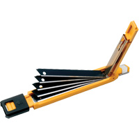 Multi Blade Auto Load Knife, 9 mm, Carbon Steel, Plastic Handle Haskins Industrial Inc.