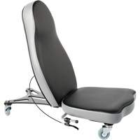 Flex 2 Ergonomic Chair, Vinyl, Black Haskins Industrial Inc.