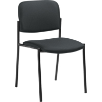 Chaises sans accoudoirs empilables, Tissu, Hauteur 32", Capacit&eacute; 300 lb, Charbon Haskins Industrial Inc.