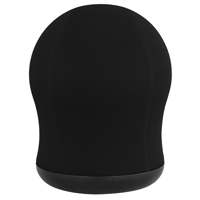 Zenergy Swivel Ball Chair, Mesh, Black, 250 lbs. Capacity Haskins Industrial Inc.