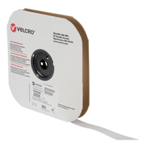 Ruban d'attaches, Crochet, 25 vg x 1", Cousu, Blanc Haskins Industrial Inc.