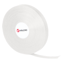 Attaches QWIK, Boucle et crochet, 25 vg x 3/4", Auto-aggripant, Blanc Haskins Industrial Inc.