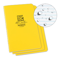 Carnet de notes, Couverture souple, Jaune, 48 Pages, 4-5/8" , 7"  Haskins Industrial Inc.