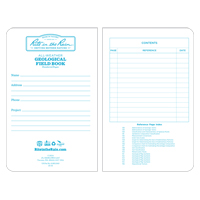 Livre reli&eacute;, Couverture rigide, Jaune, 160 Pages, 4-5/8" , 7-1/4"  Haskins Industrial Inc.