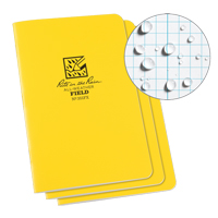 Carnet de notes, Couverture souple, Jaune, 48 Pages, 4-5/8" , 7"  Haskins Industrial Inc.