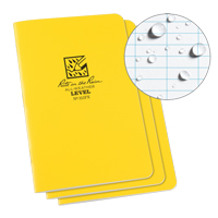 Carnet de notes, Couverture souple, Jaune, 48 Pages, 4-5/8" , 7"  Haskins Industrial Inc.